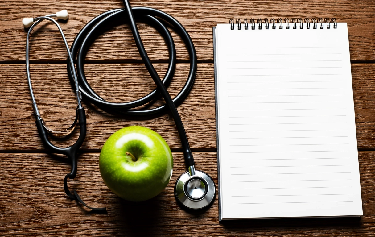 Nutritionist workspace and equipment